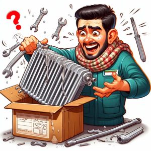 خطاهای-پکیج-ایران-رادیاتور